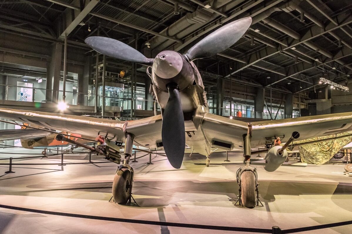 Junkers-87G-2 1944 г. выпуска в частном музее в Верхней Пышме